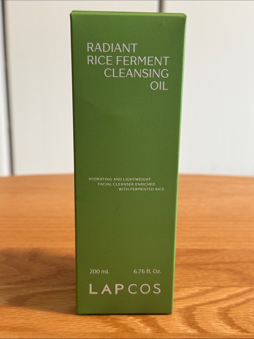 LAPCOS - Radiant Rice Ferment Cleansing Oil - Brand new - unopened. 200ml 6.76oz